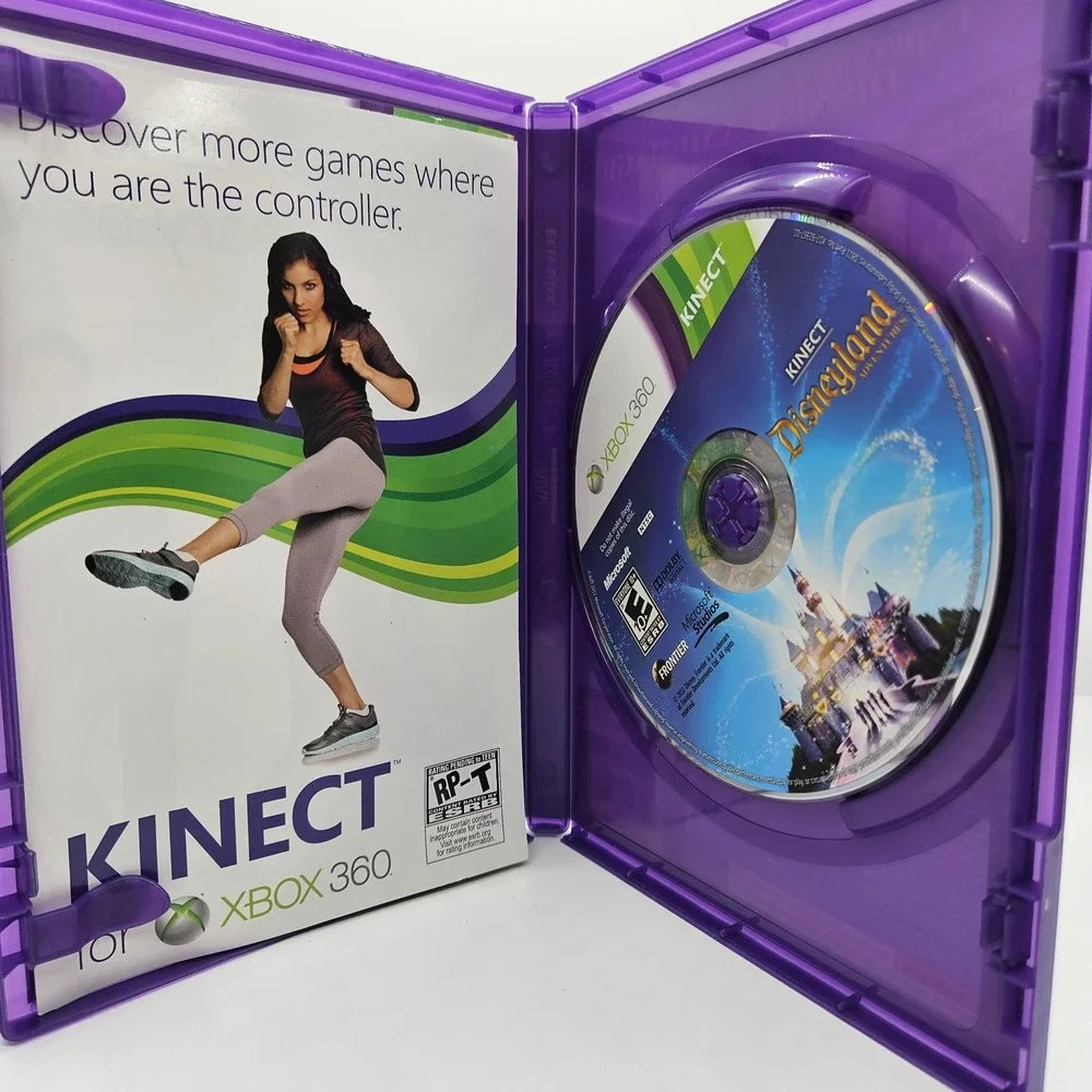 Disneyland Adventures Xbox 360‎ Kinect Game CIB Complete Microsoft